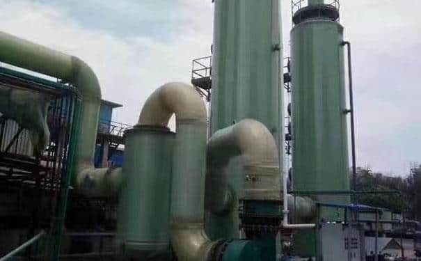 定制電廠玻璃鋼脫硫塔