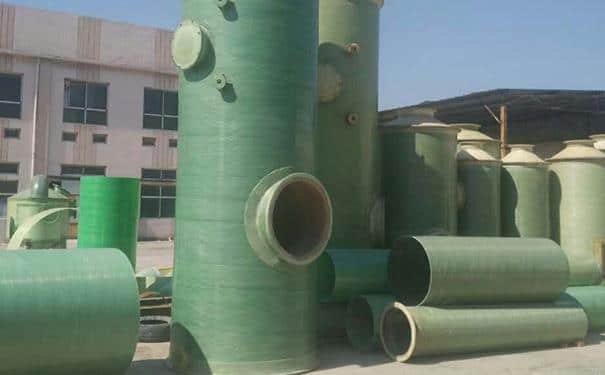 玻璃鋼脫硫塔造紙廠使用